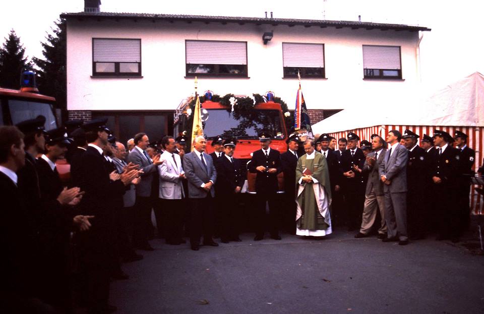 Weihe Feuerwehrfahrzeug 1988